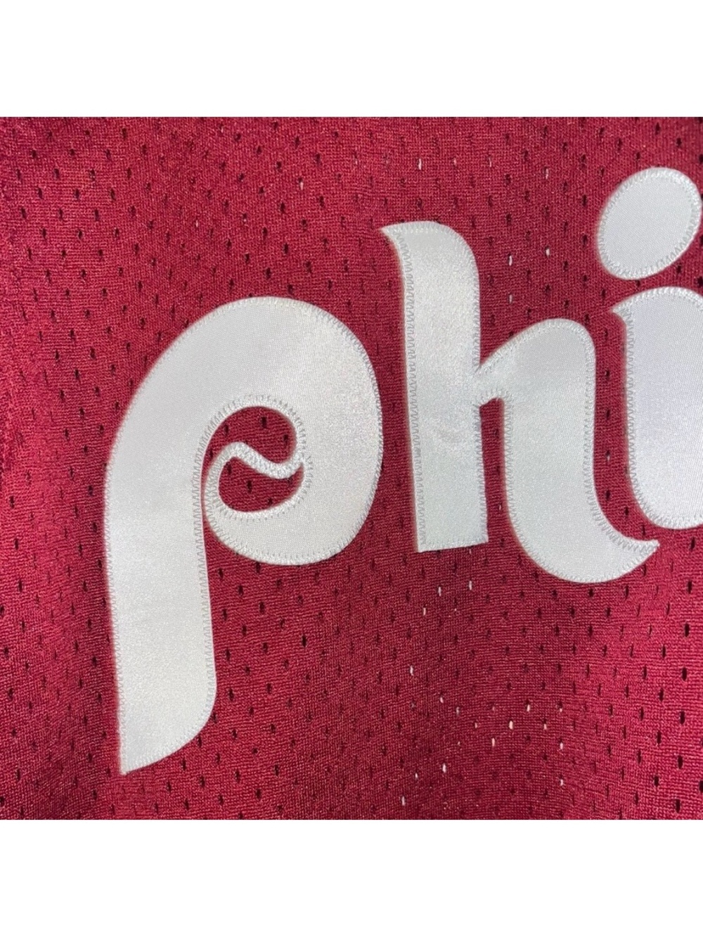 Philadelphia Phillies #4 Lenny Dykstra Mitchell Ness Authentic 1991 MLB Jersey - Picture 5 of 13
